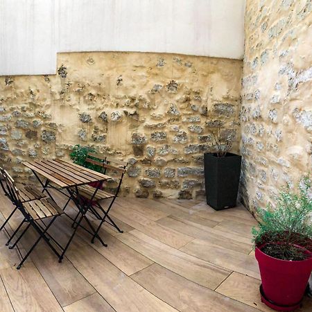 Charme Montmartre - Terrasse Privee Avec Vue Sur Le Sacre-Coeur - Parking Gratuit Daire Paris Dış mekan fotoğraf